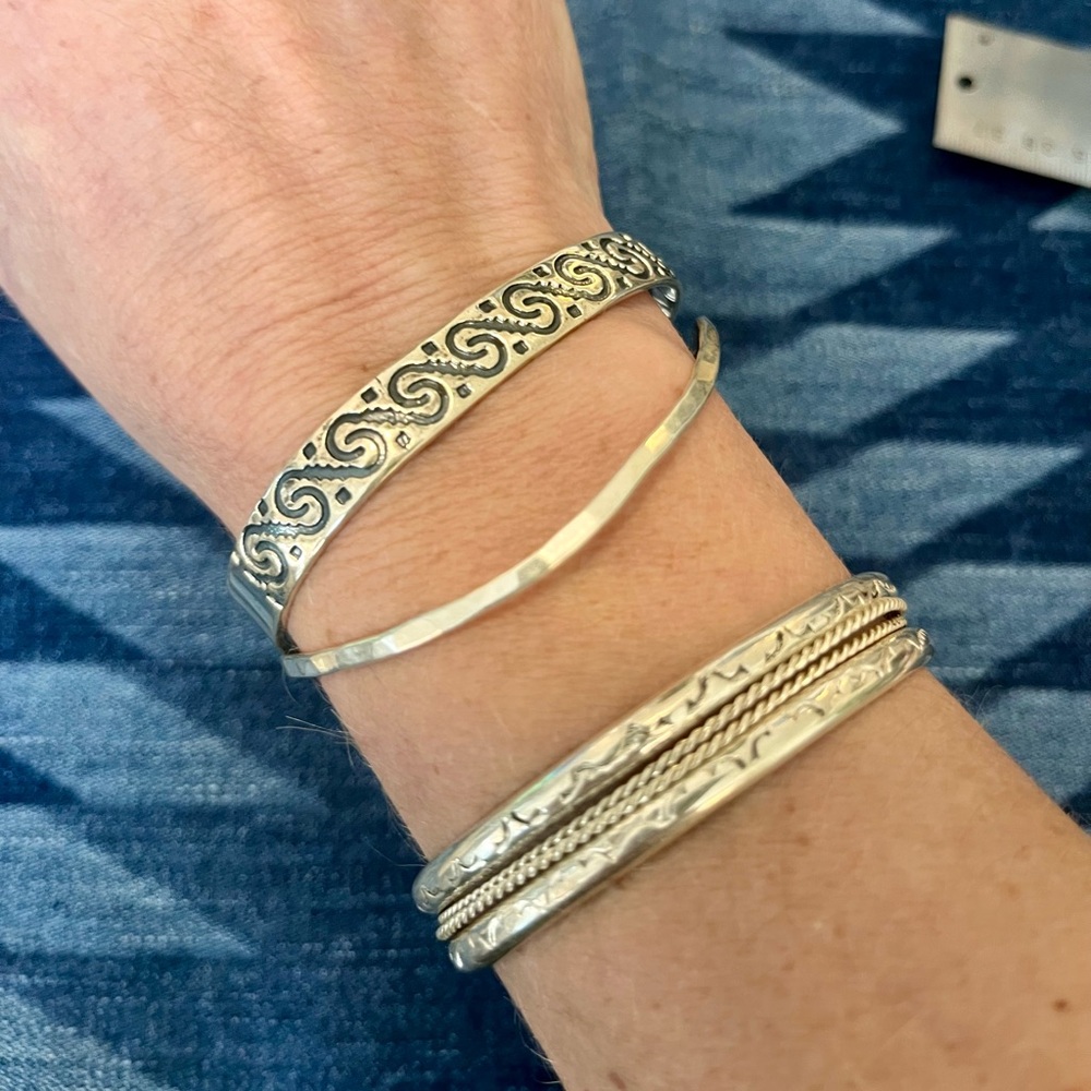 Bundle Elegant Silver Bracelet Set - image 1